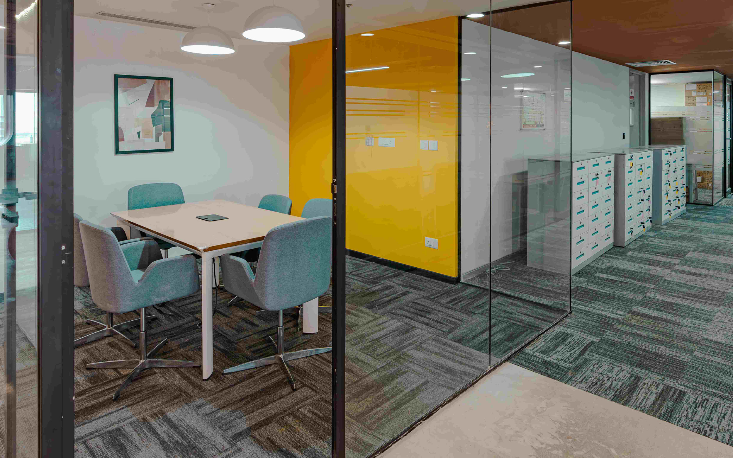 Cove offices’ coworking spaces in OMR Chennai with spacious layout